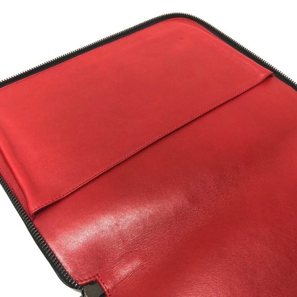 CHRISTIAN LOUBOUTIN Spike Studs Leather Zip Around iPad Case - Picture 5 of 16